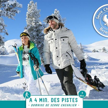 Briancon - Serre Chevalier 1200 - Joli Appartement - Face Aux Pistes En Centre Ville ภายนอก รูปภาพ