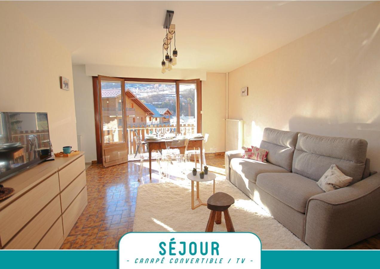 Briancon - Serre Chevalier 1200 - Joli Appartement - Face Aux Pistes En Centre Ville ภายนอก รูปภาพ