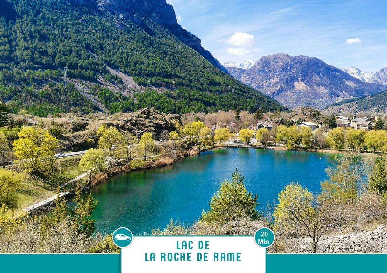 Briancon - Serre Chevalier 1200 - Joli Appartement - Face Aux Pistes En Centre Ville ภายนอก รูปภาพ