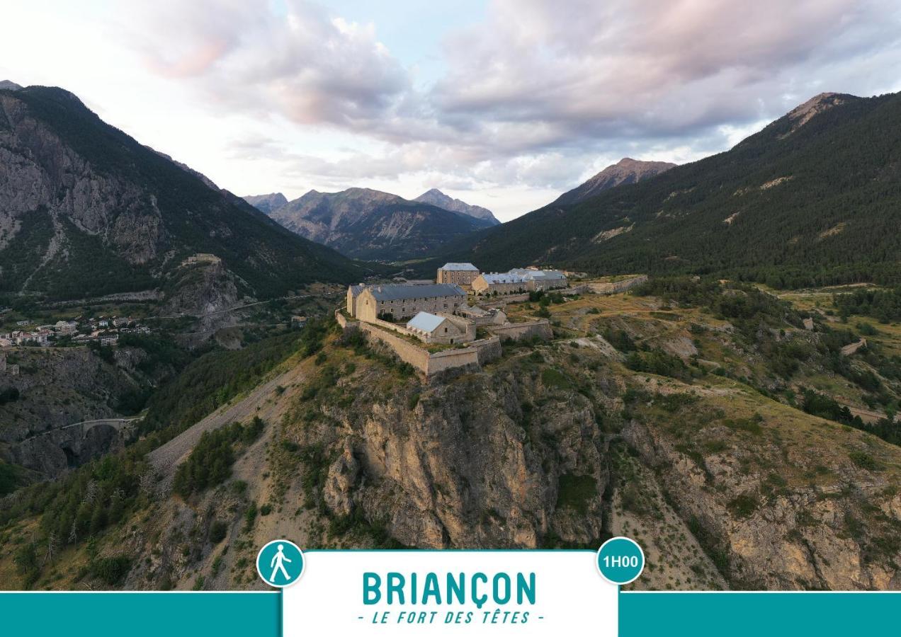 Briancon - Serre Chevalier 1200 - Joli Appartement - Face Aux Pistes En Centre Ville ภายนอก รูปภาพ