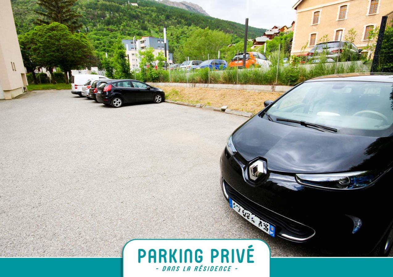 Briancon - Serre Chevalier 1200 - Joli Appartement - Face Aux Pistes En Centre Ville ภายนอก รูปภาพ