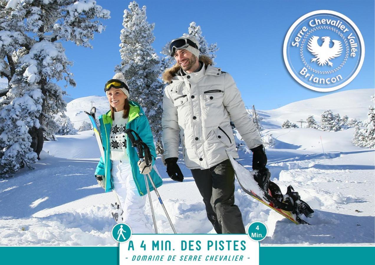 Briancon - Serre Chevalier 1200 - Joli Appartement - Face Aux Pistes En Centre Ville ภายนอก รูปภาพ